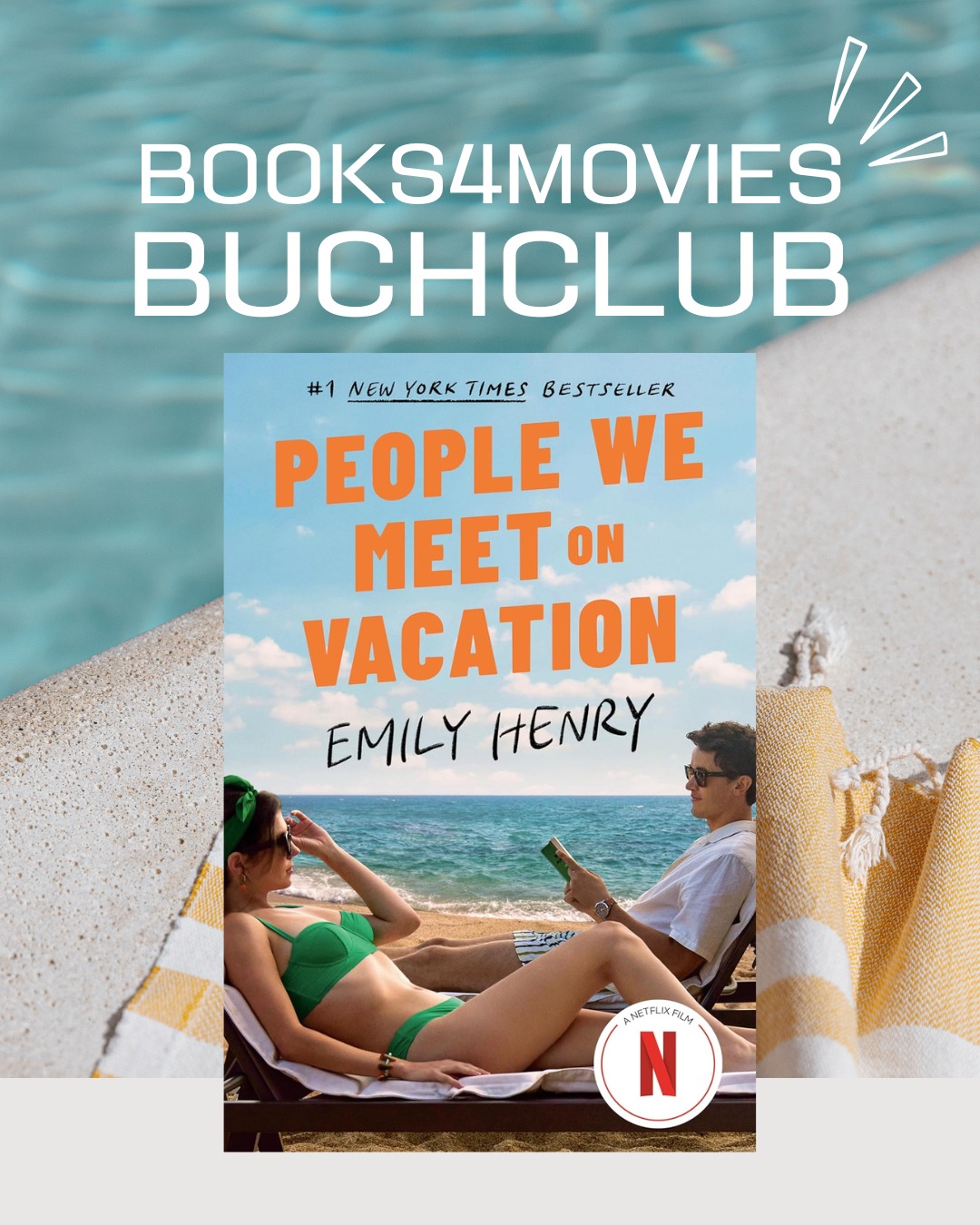 Buchcover "People we meet on vacation" von Emily Henry